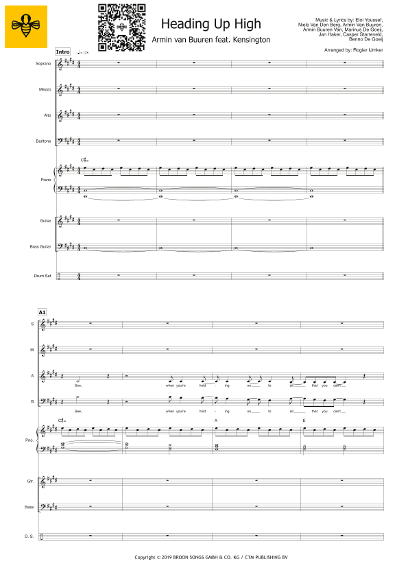 Heading Up High (arr. Rogier Ijmker)
