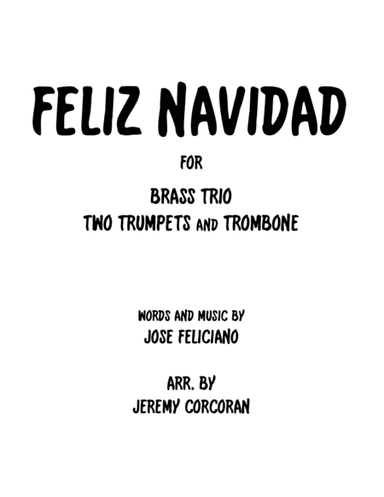 Feliz Navidad (arr. Jeremy Corcoran)