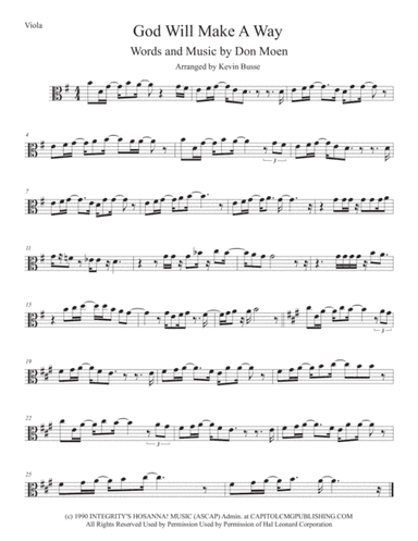 God Will Make A Way (arr. Kevin Busse)