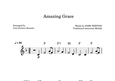 Amazing Grace (arr. Luís Gustavo Rossato)