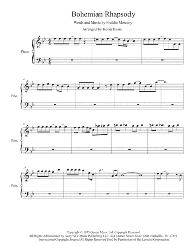 Bohemian Rhapsody (arr. Kevin Busse)