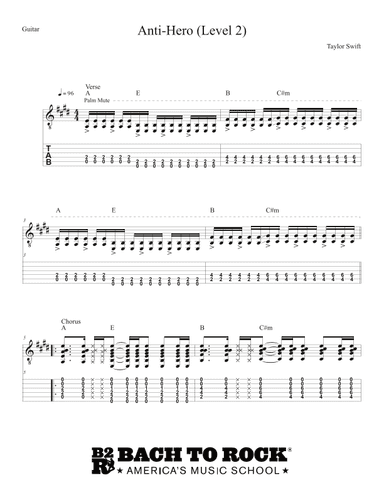 Anti-hero (arr. Bach to Rock)
