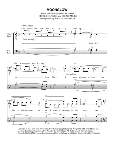 Moonglow (arr. Scott Kitzmiller)
