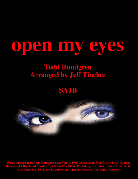 Open My Eyes (arr. Jeff Tincher)