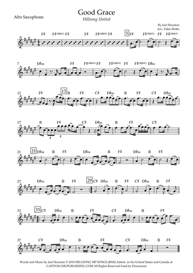 Good Grace (arr. Fabio Britto)