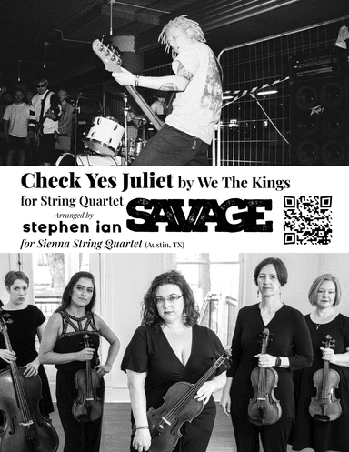 Check Yes, Juliet (arr. Stephen Ian Savage)