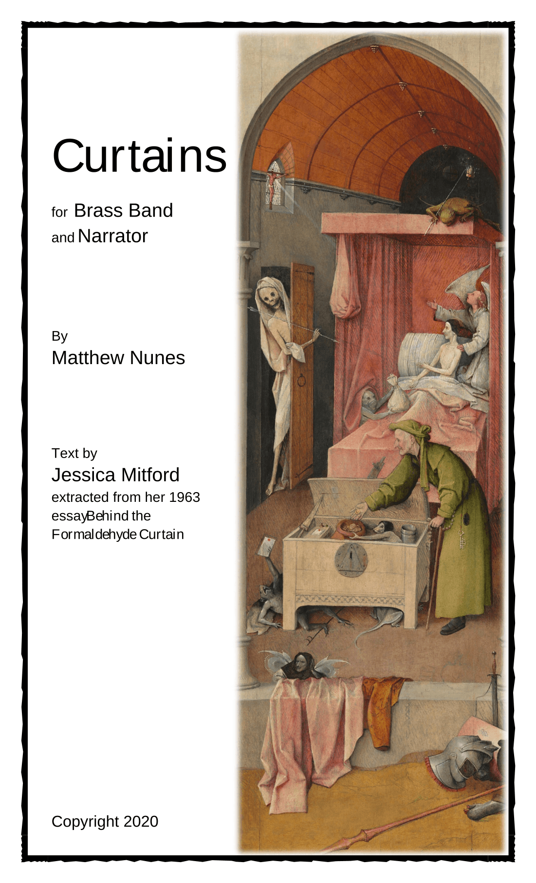 Curtains for Brass Band and Narrator