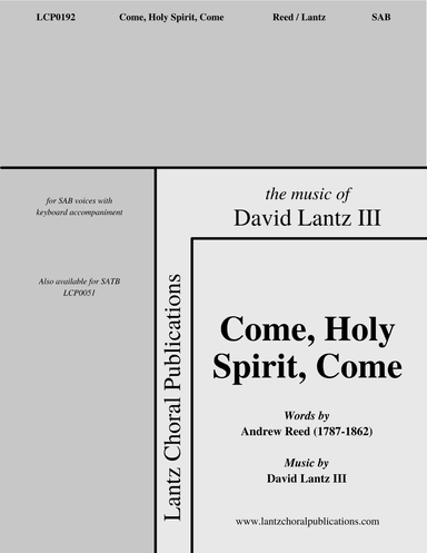 Come, Holy Spirit, Come