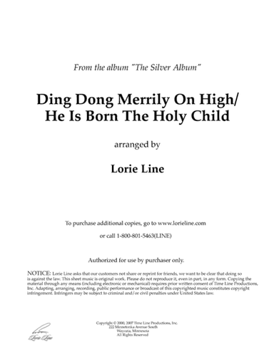 Ding Dong Merrily On High (arr. Lorie Line)