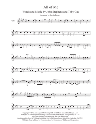 All Of Me (arr. Kevin Busse)