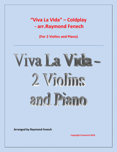 Viva La Vida (arr. Raymond Fenech)