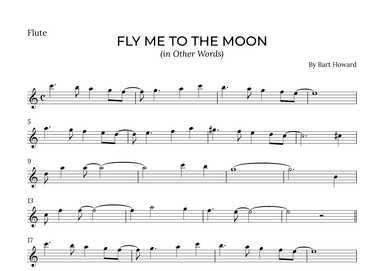 Fly Me To The Moon (in Other Words) (arr. Alex Nunes Rodrigues)