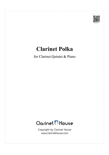 Clarinet Polka for Clarinet Quintet & Piano (arr. Clarinet House)