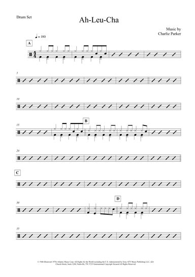 Ah-leu-cha (arr. The Sheet Music Library)