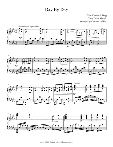 Day by Day (arr. Cameron Jeffries)