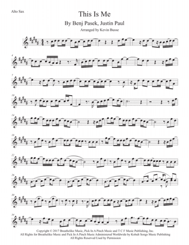 This Is Me (arr. Kevin Busse)