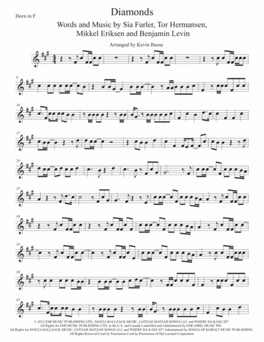 Diamonds (arr. Kevin Busse)
