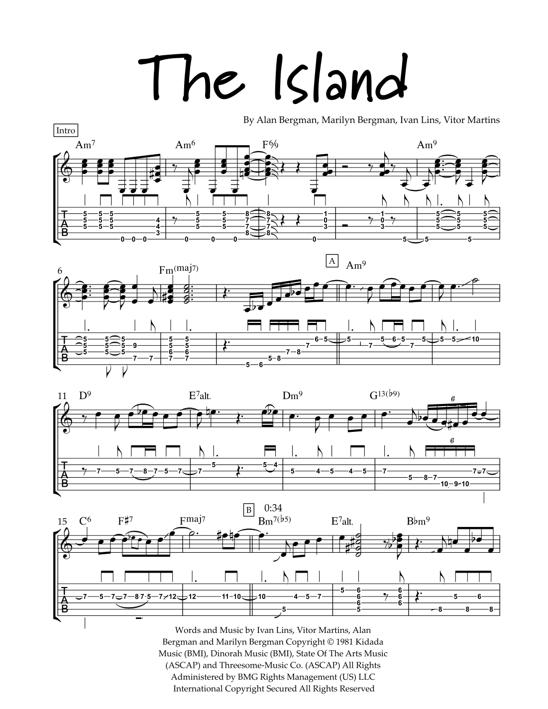 The Island (arr. edited by Dr. LeRoy Henry)
