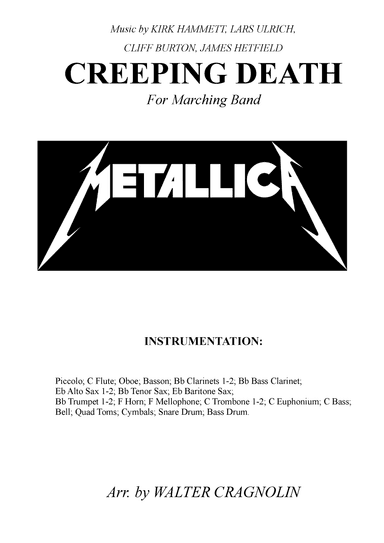 Creeping Death (arr. Walter Cragnolin)