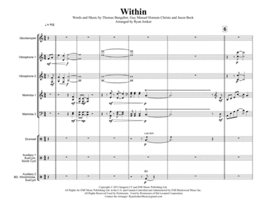 Within (arr. Ryan Jonker)