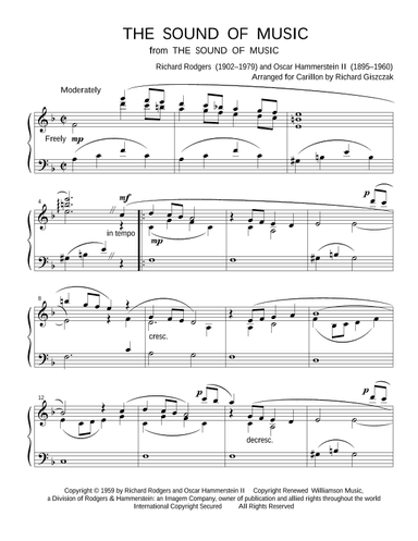 The Sound Of Music (arr. Richard Giszczak)