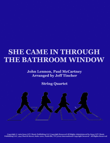 She Came In Through The Bathroom Window (arr. Jeff Tincher)
