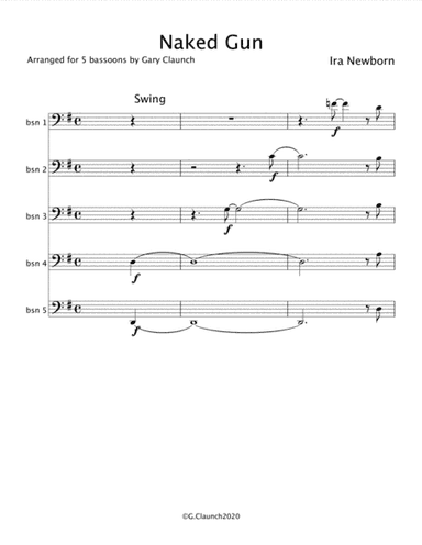 Naked Gun - Theme (arr. Gary Claunch)