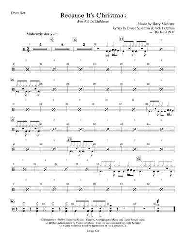 Because It's Christmas (For All the Children) (arr. Richard Wolf)
