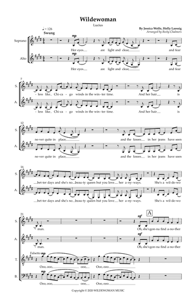 Wildewoman (arr. Becky Chalmers)