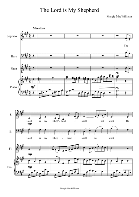 The Lord is My Shepherd