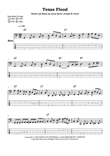 Texas Flood (arr. Yuri Noronha)