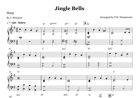 Jingle Bells (arr. P.H. Damasceno)