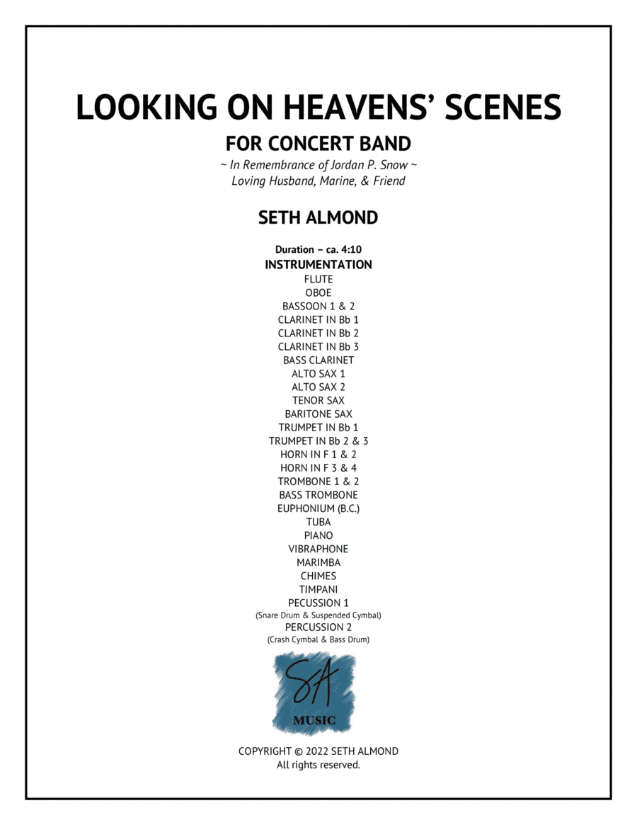 Looking On Heaven's Scenes