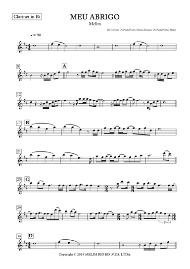 Meu Abrigo (arr. César Bortolucci)