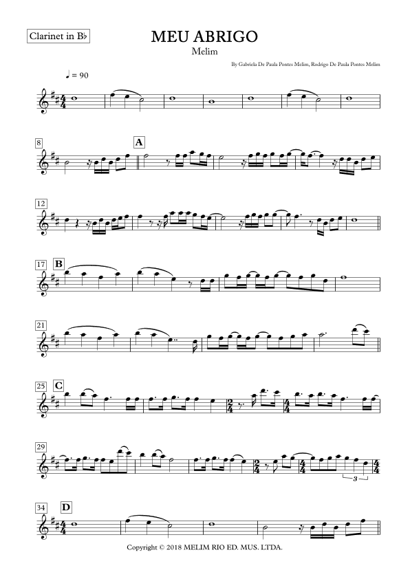 Meu Abrigo (arr. César Bortolucci)