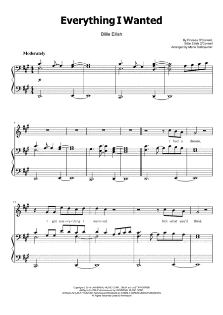 Everything I Wanted (arr. Mario Stallbaumer)