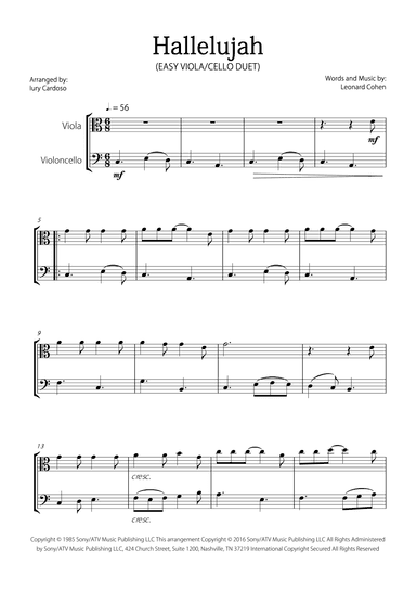 Hallelujah (arr. Iury Cardoso)