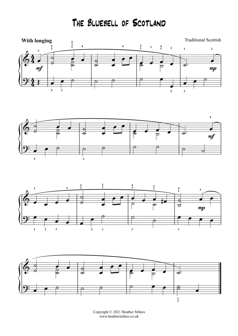 Three Scottish Folk Songs (arr. Heather Milnes)