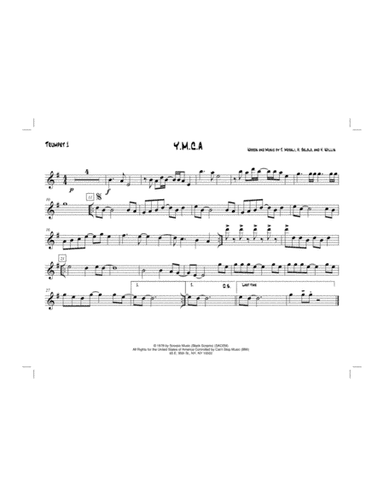 Y.M.C.A. (arr. Joe Hasper)