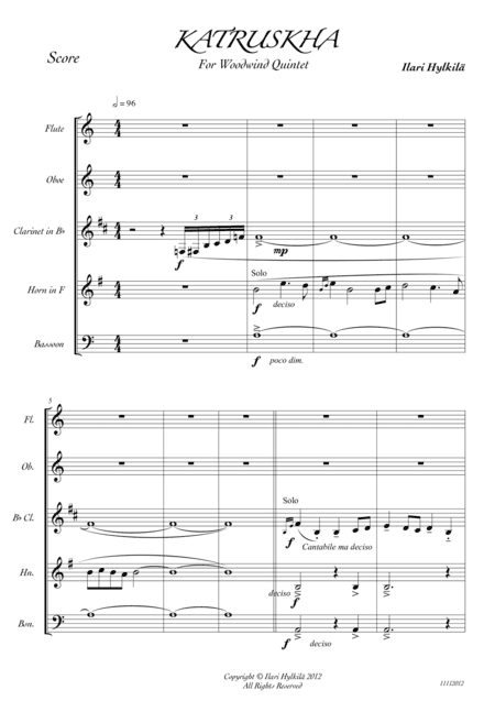 Katruskha (woodwind quintet)