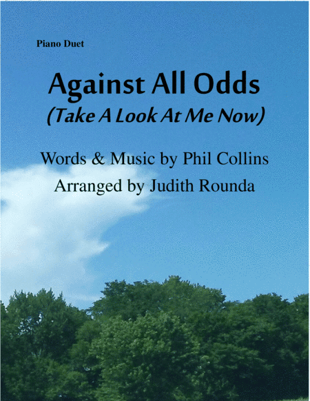 Against All Odds (take A Look At Me Now) (arr. Judith Rounda)