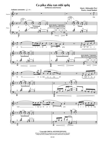 Album for soprano