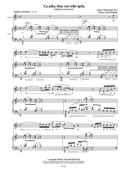 Album for soprano