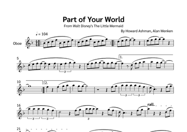 Part Of Your World (arr. Jackson Spindler)