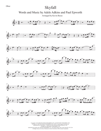 Skyfall (arr. Kevin Busse)