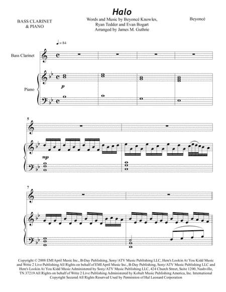 Halo (arr. James M. Guthrie)
