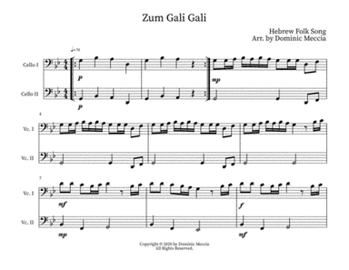 Zum Gali Gali (arr. Dominic Meccia)