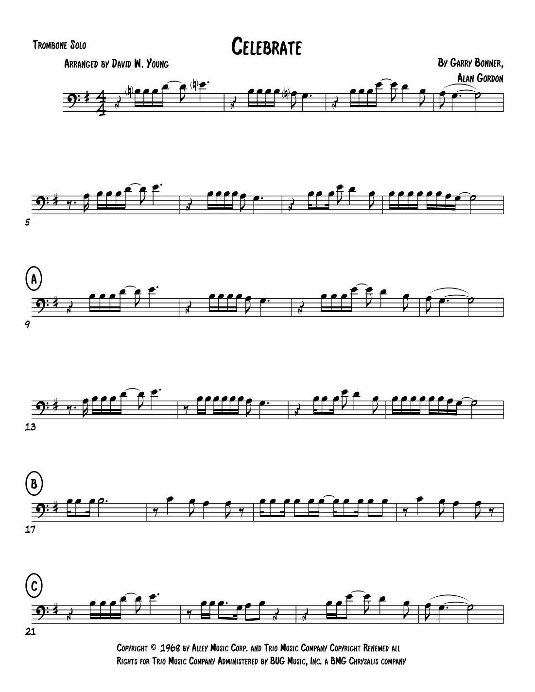 Celebrate (arr. David W. Young)