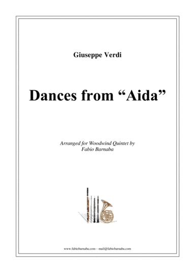 Dances from "Aida" - for Woodwind Quintet (arr. Fabio Barnaba)