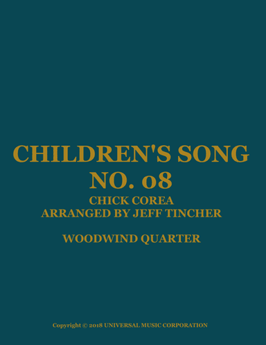 Children's Song No. 8 (arr. Jeff Tincher)